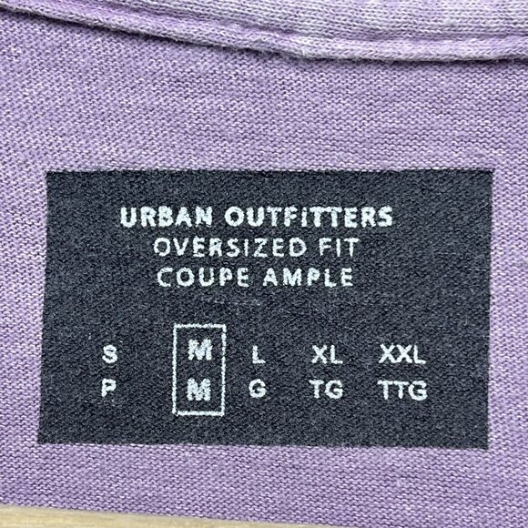 Urban Outfitters Oversized Fit Graphic Tee Wild Thoughts Skeleton Butterfly M - Picture 3 of 5